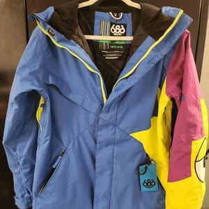 686 Snaggletooth Limited Edition Ski Jacket SMALL